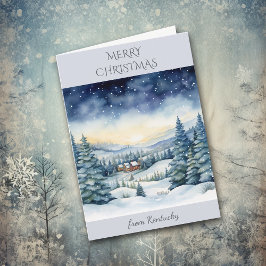 Weihnachten in Kentucky Winterlandschaft