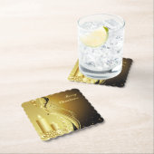 Weihnachten in Kerzenschein Untersetzer (Vor Ort)