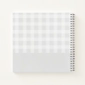 Weihnachten in Liebe Wasserfarbe Handgemalt Notizblock (Rückseite)