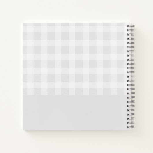 Weihnachten in Liebe Wasserfarbe Handgemalt Notizblock (Rückseite)