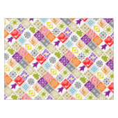 Weihnachten in mehreren Farben Tischdecke (Vorderseite (Horizontal))