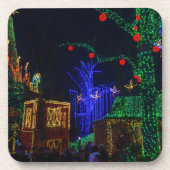 Weihnachten in Midtown Getränkeuntersetzer (Vorderseite)