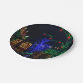 Weihnachten in Midtown Pappteller (Schrägansicht)