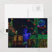 Weihnachten in Midtown Postkarte (Vorne/Hinten)