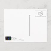 Weihnachten in Midtown Postkarte (Rückseite)