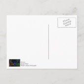 Weihnachten in Midtown Postkarte (Rückseite)