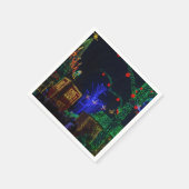 Weihnachten in Midtown Serviette (Ecke)