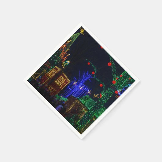 Weihnachten in Midtown Serviette (Ecke)