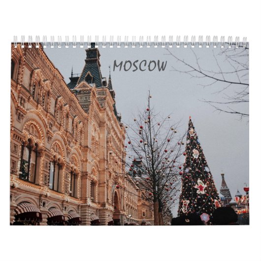 Weihnachten in Moskau Kalender (Titelbild)