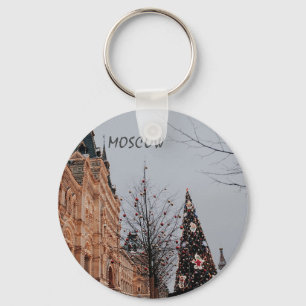 Weihnachten in Moskau Schlüsselanhänger