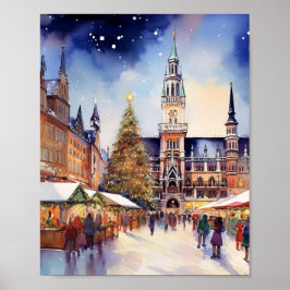 Weihnachten in München Poster