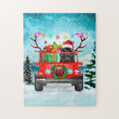 Weihnachten in Neufundland Puzzle (Vertikal)