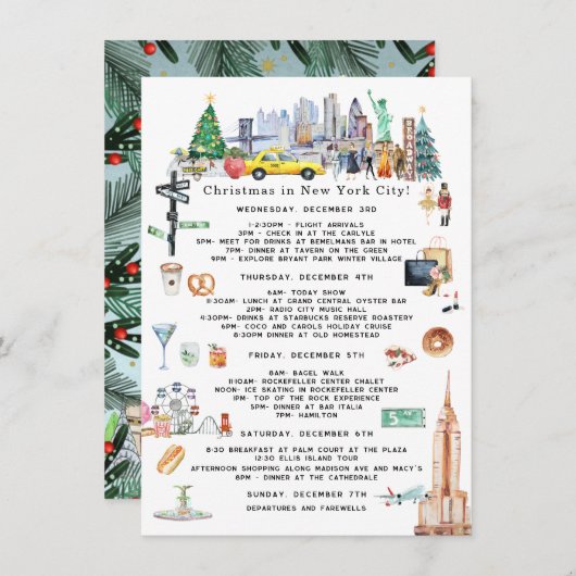 Weihnachten in New York City (Vorne/Hinten)