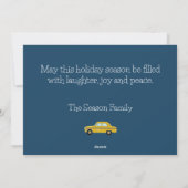 Weihnachten in New York City individuell anpassbar (Rückseite)