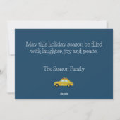 Weihnachten in New York City individuell anpassbar (Rückseite)