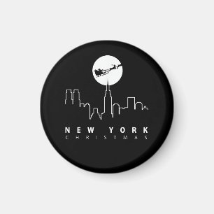 Weihnachten in New York City Magnet