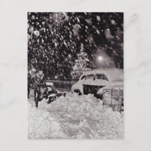 Weihnachten in New York City Vintage 1950er Jahre