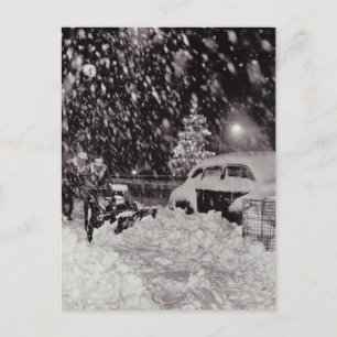 Weihnachten in New York City Vintage 1950er Jahre
