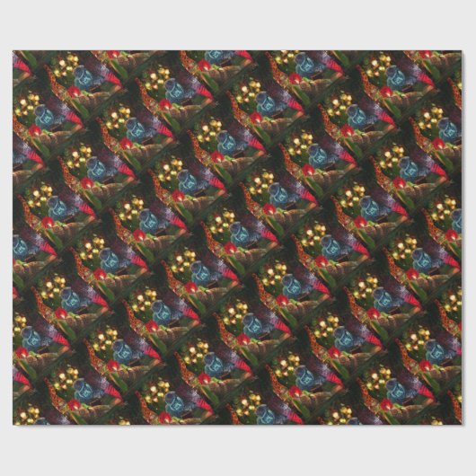 Weihnachten in New York Window Display Geschenkpapier (Flach)