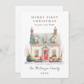 Weihnachten in New Zuhause (Vorne/Hinten)