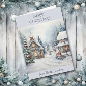 Weihnachten in Nordkarolina Winterlandschaft