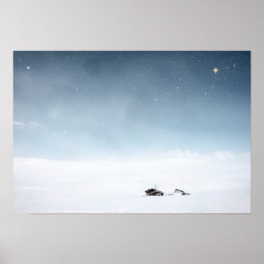 Weihnachten in Norwegen Poster (Vorne)