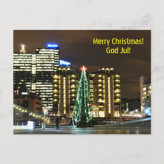 Weihnachten in Oslo, Norwegen (Vorderseite)