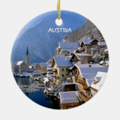 WEIHNACHTEN IN ÖSTERREICH KERAMIKORNAMENT (Hinten)