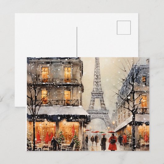 Weihnachten in Paris, (Vorne/Hinten)