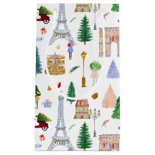 Weihnachten in Paris City of Lights Ferien Kleine Geschenktüte
