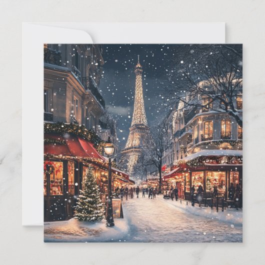 Weihnachten in Paris: Die Eiffelturm-Avenue (Vorderseite)