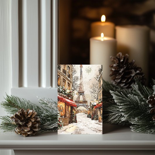Weihnachten in Paris: Eiffelturm Festive Street