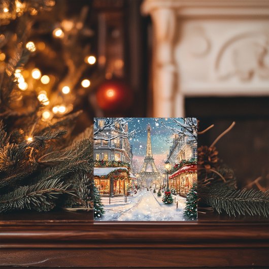 Weihnachten in Paris: Eiffelturm Winter Wonderland