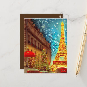 Weihnachten in Paris, Ellenturm Postkarte