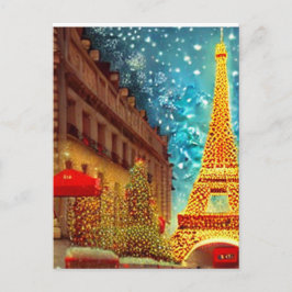 Weihnachten in Paris, Ellenturm Postkarte