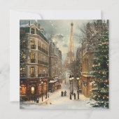 Weihnachten in Paris: Gemütliche Eiffelturmstraße (Vorderseite)