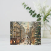 Weihnachten in Paris: Gemütliche Eiffelturmstraße (Stehend Vorderseite)