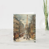 Weihnachten in Paris: Gemütliche Eiffelturmstraße (Vorderseite)