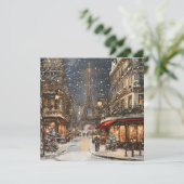 Weihnachten in Paris: Glittering Eiffel Tower Lane (Stehend Vorderseite)