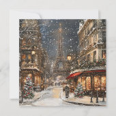 Weihnachten in Paris: Glittering Eiffel Tower Lane (Vorderseite)