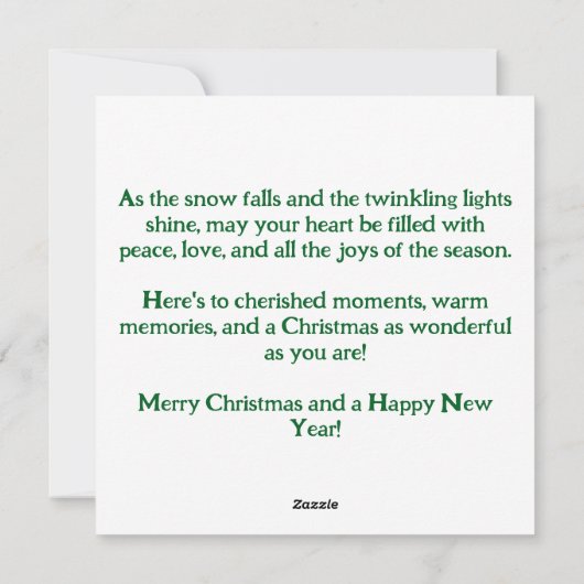 Weihnachten in Paris: Glittering Eiffel Tower Lane (Rückseite)