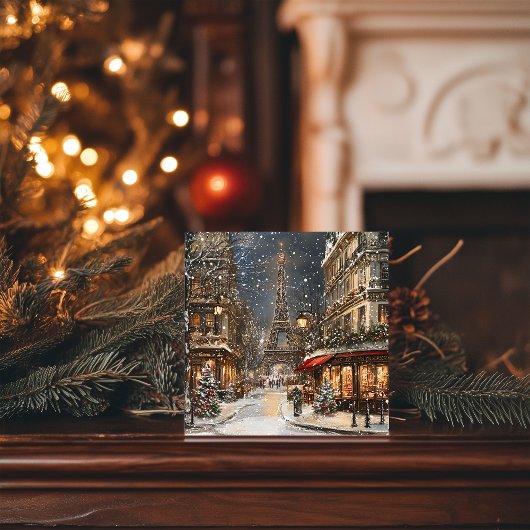 Weihnachten in Paris: Glittering Eiffel Tower Lane