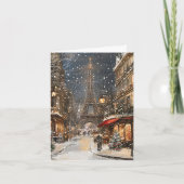 Weihnachten in Paris: Glittering Eiffel Tower Lane (Vorderseite)