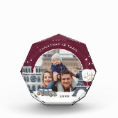 Weihnachten in Paris Keepake Fotoblock (Vorderseite)