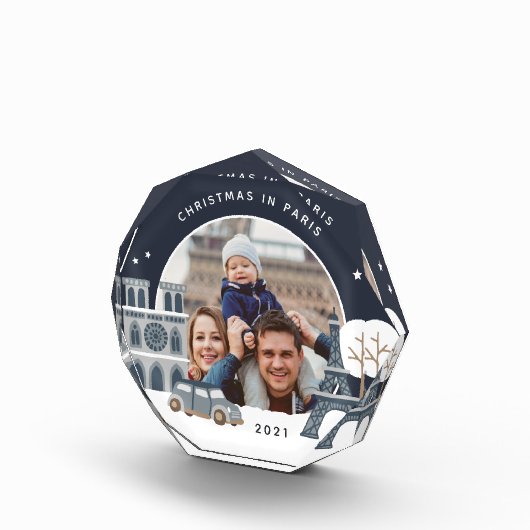 Weihnachten in Paris Keepake Fotoblock (Rechts)