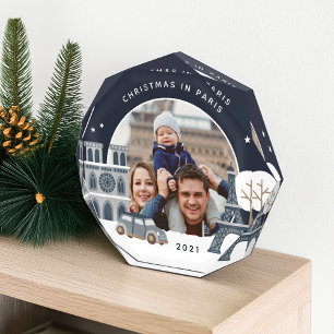 Weihnachten in Paris Keepake Fotoblock