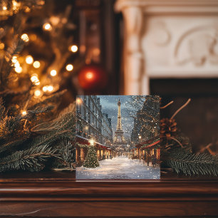 Weihnachten in Paris: Leuchtende Eiffelturmstraße
