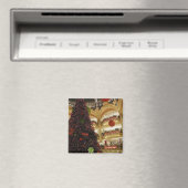 Weihnachten in Paris Magnet (In Situ (Geschirrspüler))