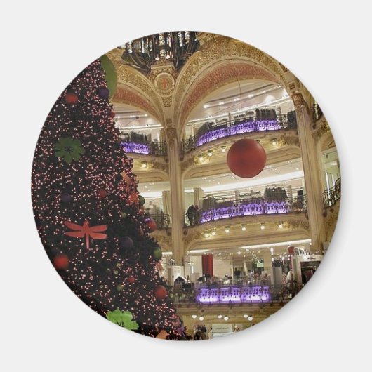 Weihnachten in Paris Magnet (Vorne)