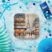 Weihnachten in Paris, Pappteller (Party)